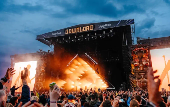 main stage at Download festival