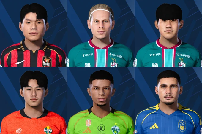 Players in this pack:

Choi Jun - FC Seoul
Gustav Ludwigson - Daejeon Hana Citizen
Kim Bong-Soo - Daejeon Hana Citizen
Lee Gi-Hyuk - Gangwon FC
Oberdan - Jeonbuk Hyundai Motors
Yago Carillo - Ulsan HD