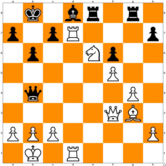 ❓ Test de niveau ★★☆ sur Échecs & Stratégie 🧐 𝐋𝐞𝐬 𝐁𝐥𝐚𝐧𝐜𝐬 𝐣𝐨𝐮𝐞𝐧𝐭 𝐞𝐭 𝐦𝐚𝐭𝐞𝐧𝐭 𝐞𝐧 𝟑 𝐜𝐨𝐮𝐩𝐬 🔑 𝐋𝐚 𝐬𝐨𝐥𝐮𝐭𝐢𝐨𝐧 👉 https://tr.ee/soOCvz ❤️ LIKEZ en indiquant votre temps de réflexion ⌚️

♟ T Mifsud vs M Jobe, Manille, 1992

🎁 𝐕𝐨𝐭𝐫𝐞 𝐩𝐫𝐨𝐠𝐫𝐚𝐦𝐦𝐞 𝐝'𝐞𝐧𝐭𝐫𝐚𝐢̂𝐧𝐞𝐦𝐞𝐧𝐭 𝐠𝐫𝐚𝐭𝐮𝐢𝐭 👇

💡 Pour accélérer votre progression, abonnez-vous 𝐠𝐫𝐚𝐭𝐮𝐢𝐭𝐞𝐦𝐞𝐧𝐭 à notre newsletter et recevez 3 exercices corrigés et un cadeau ➡ https://chesstips.fr

📕 32 raisons de se mettre aux échecs ➡️ https://echecs-et-strategie.com

#echecs #chess #tactique #strategie