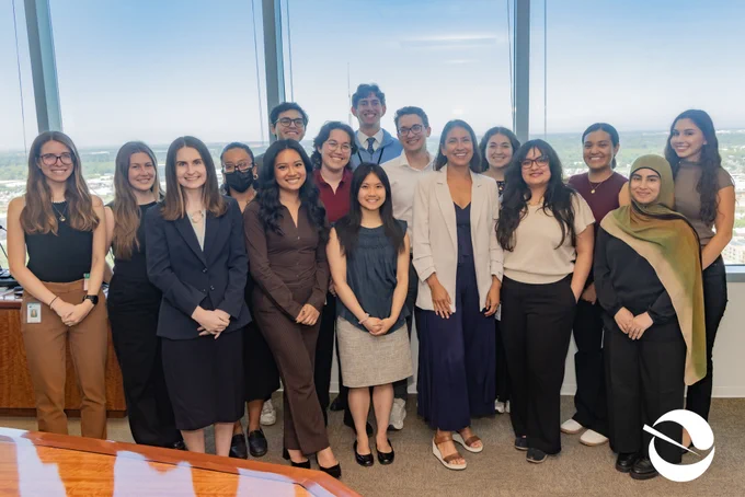 Group photo of CalEPA Secretary Yana Garcia with Executive Fellows