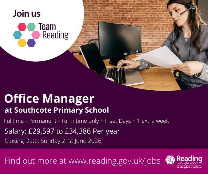 Office Manager - Southcote Primary School