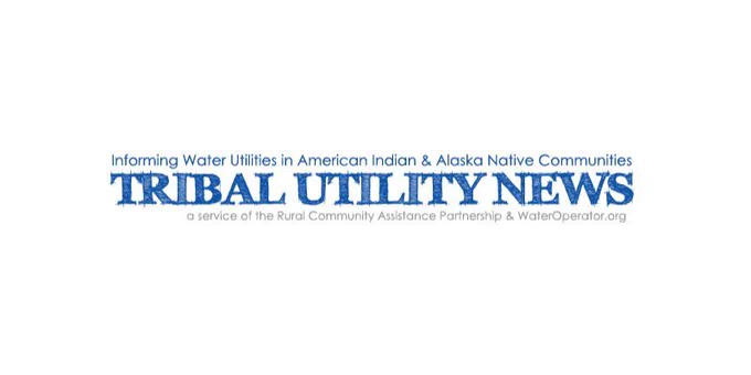 The header of WaterOperator.org's "Tribal Utility News" newsletter.