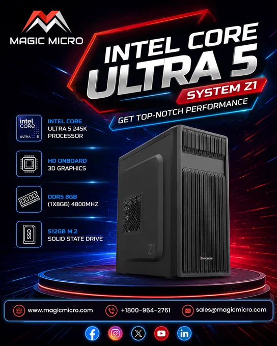 Intel Core Ultra 5 System Z1 