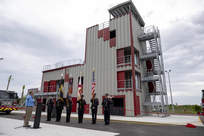 Sumter County officials, first responders and community leaders gathered Tuesday morning to celebrate the opening of a new joint training facility and emerg ...