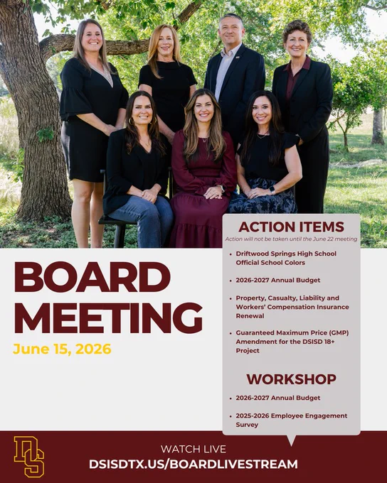 June 15, 2026 Board Agenda