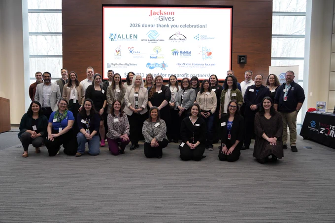 Through Jackson Gives, our associates came together to support community nonprofits in a collective and meaningful way: raising more than $700,000.