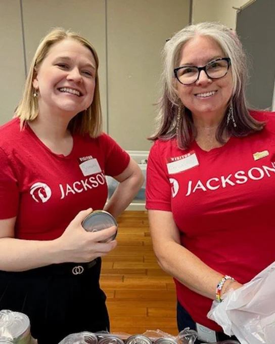 Our associates proudly assembled 300 meal bags with FiftyForward that will be distributed in the community.