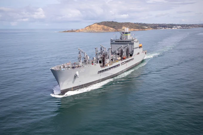 "T-AO 210 Delivered

The US Navy has officially accepted delivery of USNS Sojourner Truth (T-AO 210), the sixth ship in the John Lewis-class fleet replenishment oiler program. Following successful sea trials, this milestone strengthens the Navy’s ability to fuel, sustain, and support operations around the world.

“USNS Sojourner Truth delivery marks another significant milestone for the Navy and the program,” said John Lighthammer, Auxiliary and Special Mission Ships program manager. “This ship represents the dedication and expertise of the shipbuilders, engineers, and program professionals who continue to deliver critical capability to the fleet.”

With additional ships already under construction, this delivery continues to build momentum, delivering the logistics capability needed to power tomorrow’s Fleet."

Photo and quote from the PAE Maritime Facebook page.