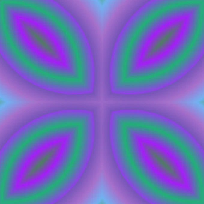 A randomly generated pattern