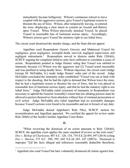 Page 4 of the opinion Antoinet Moore v. Green's Grocery