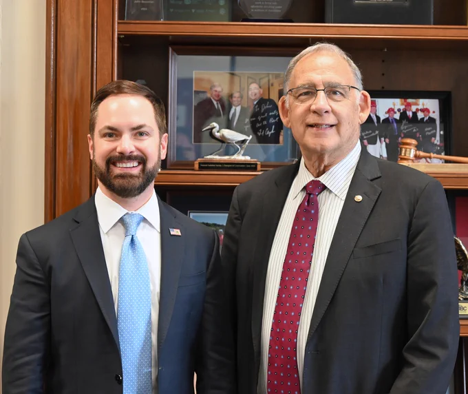  EPA Regional Administrator Scott Mason and Senator John Boozman.