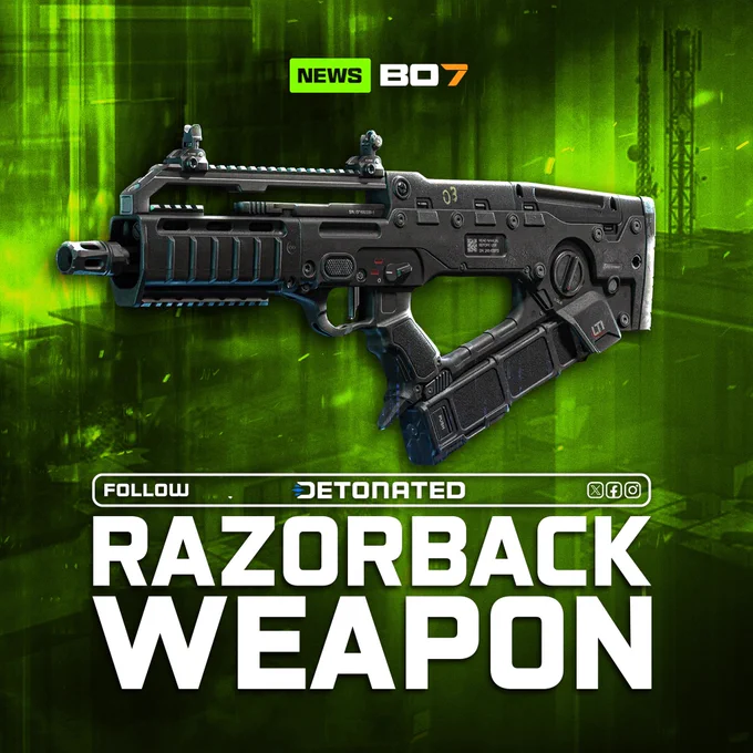 VX Compact (Razorback - BO3) Weapon in Black Ops 7