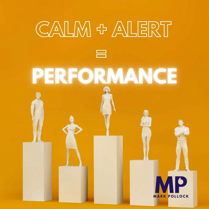 Calm   Alert = Performance
