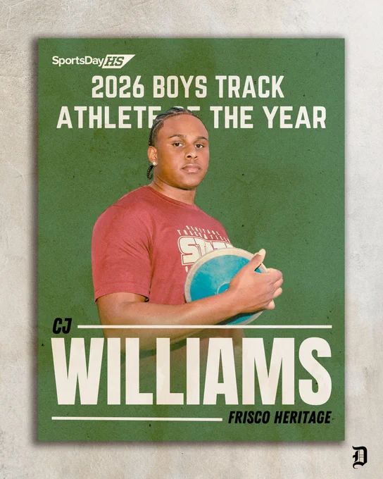 Williams finished the season as the top shot put thrower in the nation and was ranked No. 2 in the country in the discus.