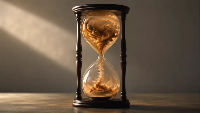ChatGPT Images
THE SANDSTORM INSIDE THE HOURGLASS