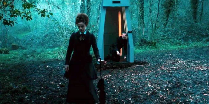 The Master and Missy in their final scene from "The Doctor Falls"