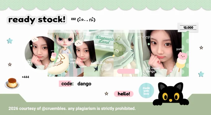 🫧 wonhee, 12.OOO
free retext