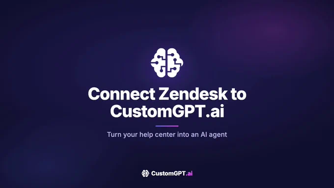 Connect Zendesk to CustomGPT.ai