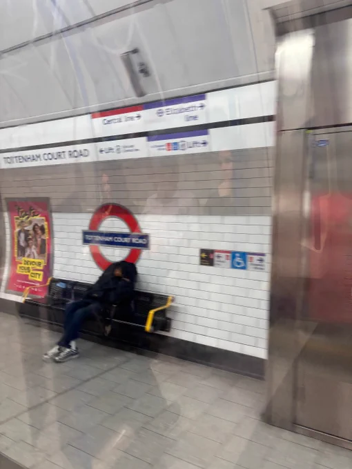 Tottenham Court Road tube station 