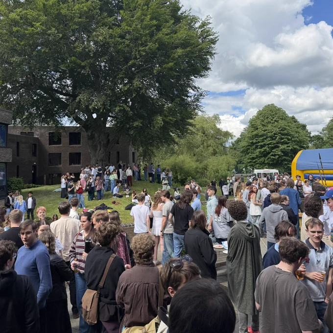 Students attending Trevs Day