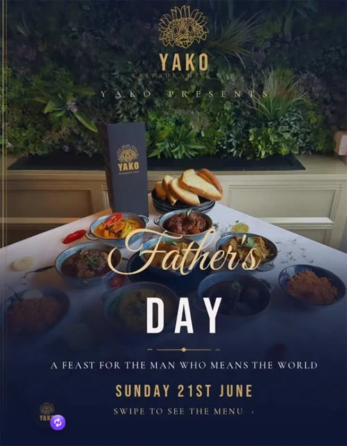 Yako A Father's Day Feast - One Day Only