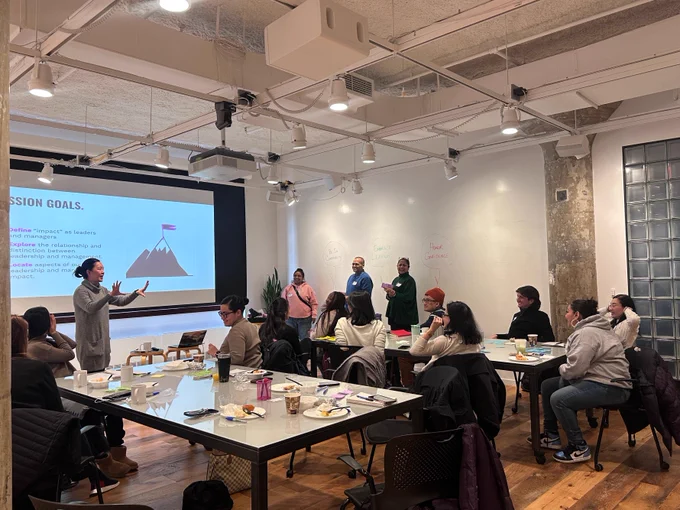 A photo of the 2026 Leaders in Training cohort at their first session.