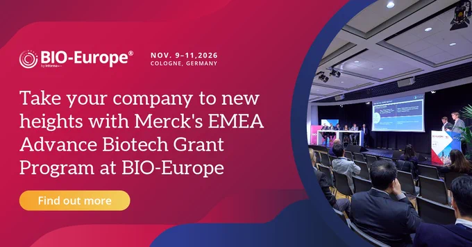Merck's EMEA Advance Biotech Grant | BIO-Europe 2026