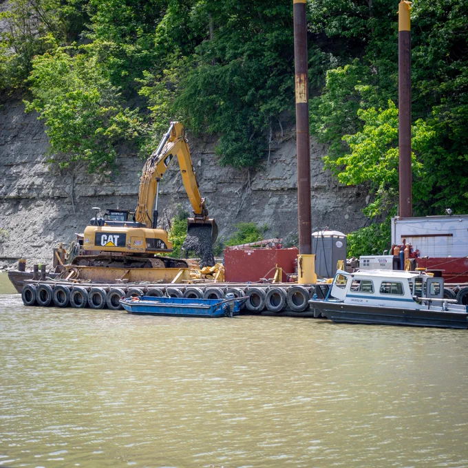 Rocky River Dredging