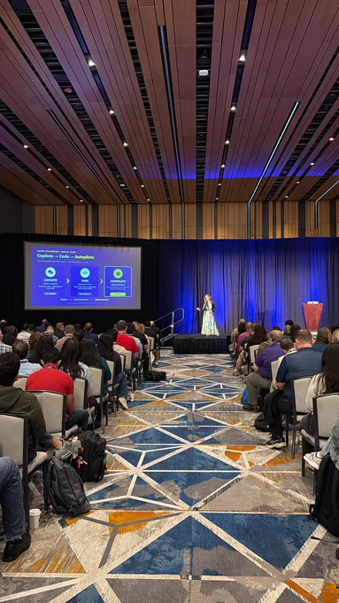 Dona Sarkar keynote at AI Con USA