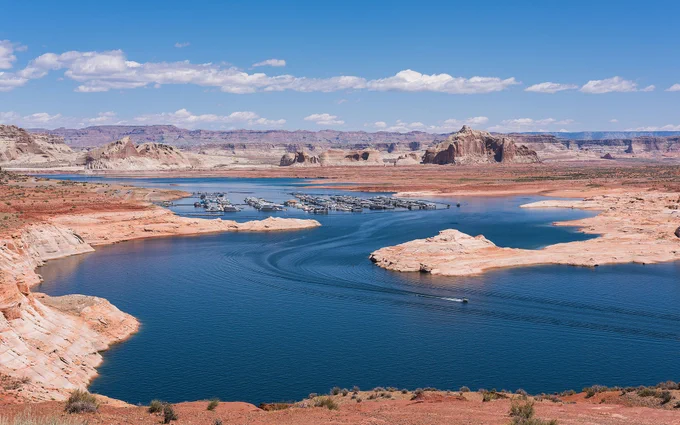 Lake Powell views from the Wahweap Overlook in Coconino County, Arizona, on April 29, 2026. Christian David, CC BY-SA 4.0, via Wikimedia Commons