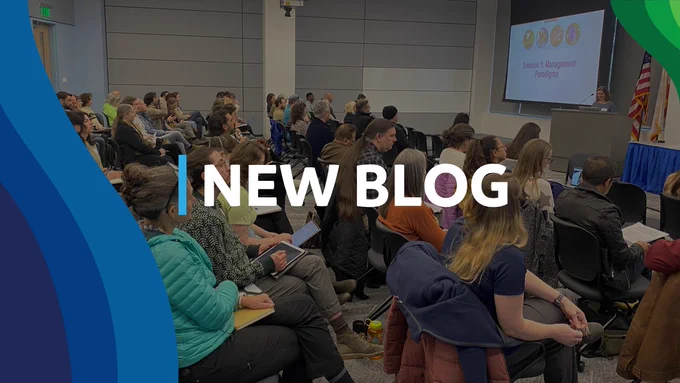 Graphic that reads "New Blog"