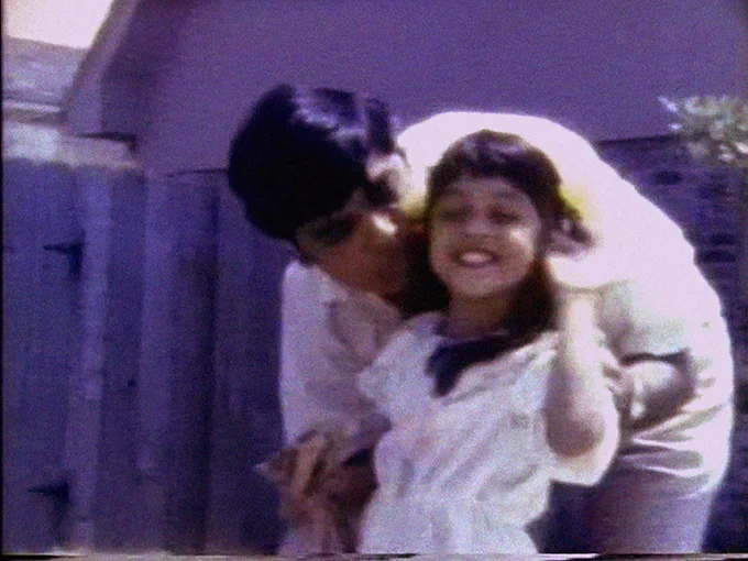 Karla as a child with her dad