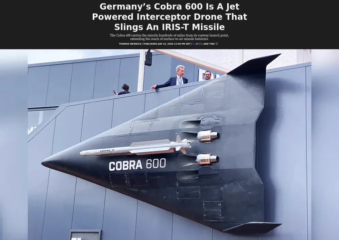 https://www.twz.com/air/germanys-cobra-600-is-a-jet-powered-interceptor-drone-that-slings-an-iris-t-missile
