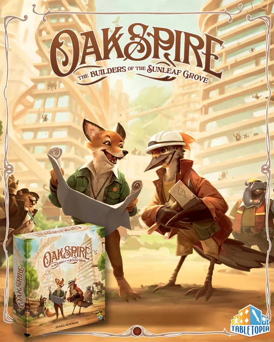 🎮 Play on Tabletopia – https://tabletopia.com/games/oakspire-the-builders-of-the-sunleaf-grove
🐦 Follow @luckyduckgames 
🚀 Join Kickstarter – https://www.kickstarter.com/projects/lucky-duck-games/oakspire