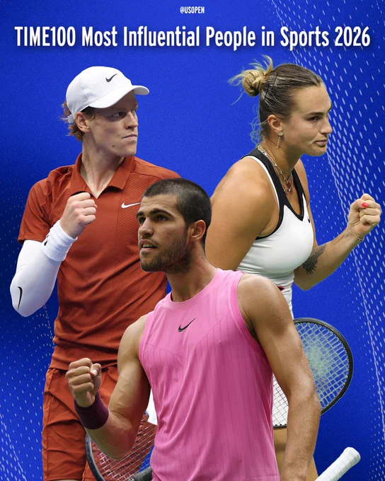 TIME100 Most Influential People in Sports 2026 graphic 