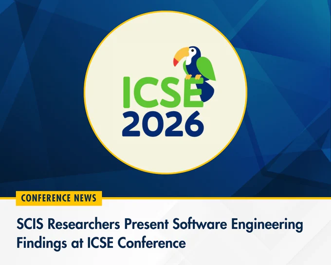 SCIS Researchers Present Software Engineering Findings at ICSE Conference