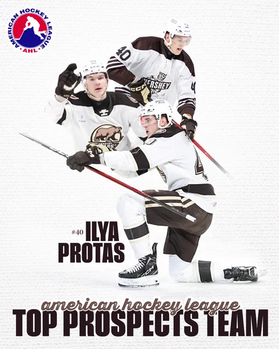 #40 Ilya Protas
American Hockey League
Top Prospects Team