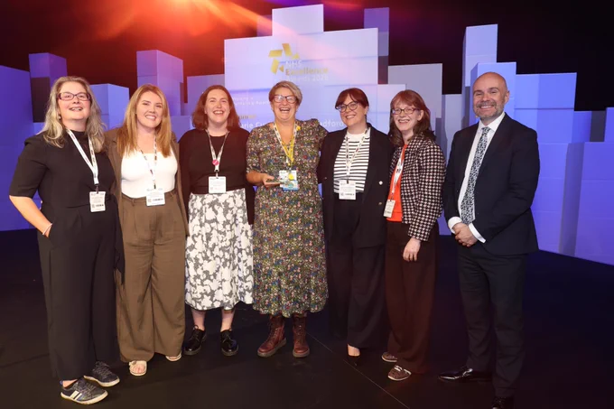 Marie Curie UK, Bradford and Bradford Teaching Hospitals NHS FT  - winners of the Working in Partnership Award for their Responsive Emergency Assessment and Community Team (REACT).