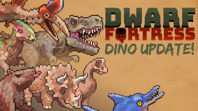 Dwarf Fortress dino update