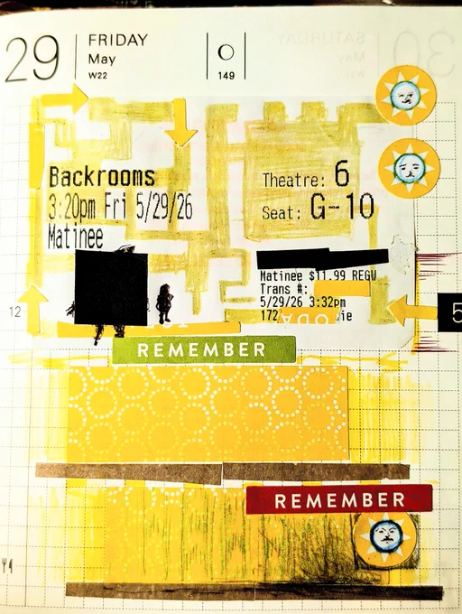 backrooms movie ticket