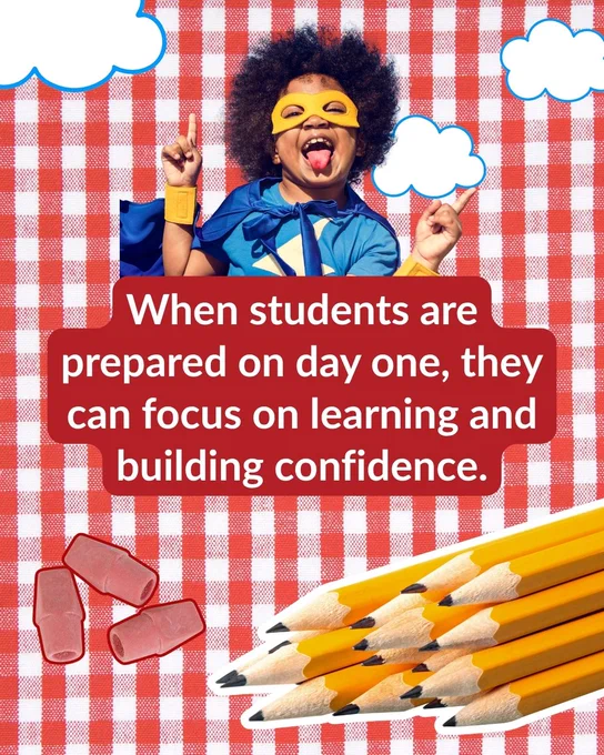 When students are prepared on day one, they can focus on learning and building confidence.