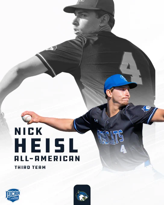 Nick Heisl NJCAA Baseball All-American