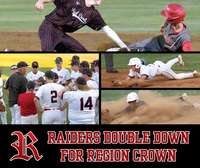 Rappahannock High School on Thursday, June 4, claimed its second championship in two weeks over Lancaster in baseball. The Raiders beat the Red Devils, 6-3, to win the Region 1A championship and earn a home berth in the Class 1 tournament quarterfinals...

Full story in this week's Record: https://rrecord.com/raiders-double-down-for-region-crown.