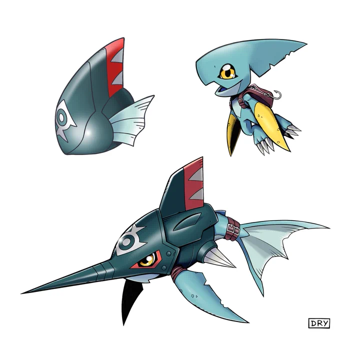 Tubamon   Digimental of Discovery - Ichthyomon
