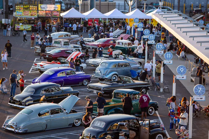 Cars & Stripes at the Port of Los Angeles