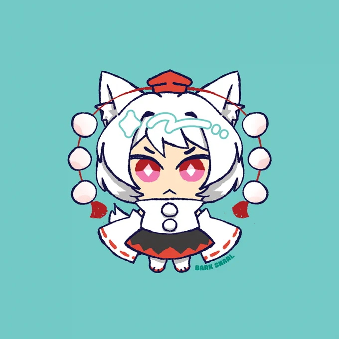 Wolf warrior character from the game franchise, Touhou