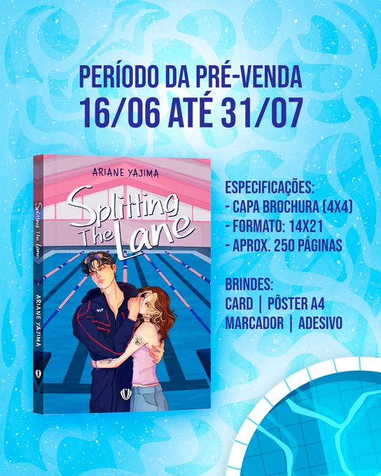 Período da pré- venda 16/06 até 31/07 

Especificações
- capa brochura (4x4)
- formato: 14x21
- Aprox. 250 páginas 

Brindes
Card/pôster A4/marcador/adesivo 