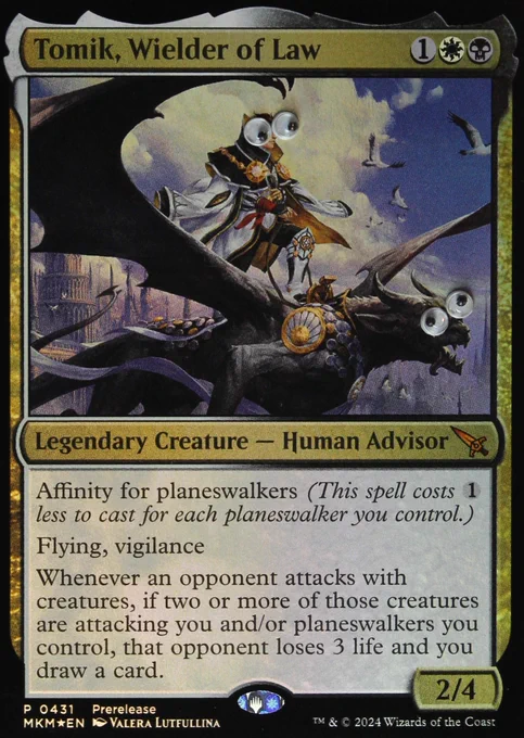 Tomik, Wielder Of Law