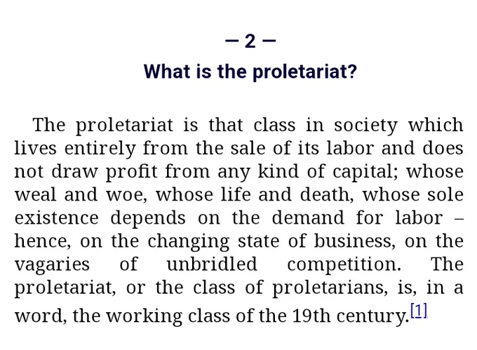 Frederick Engels, The Principals of Communism.