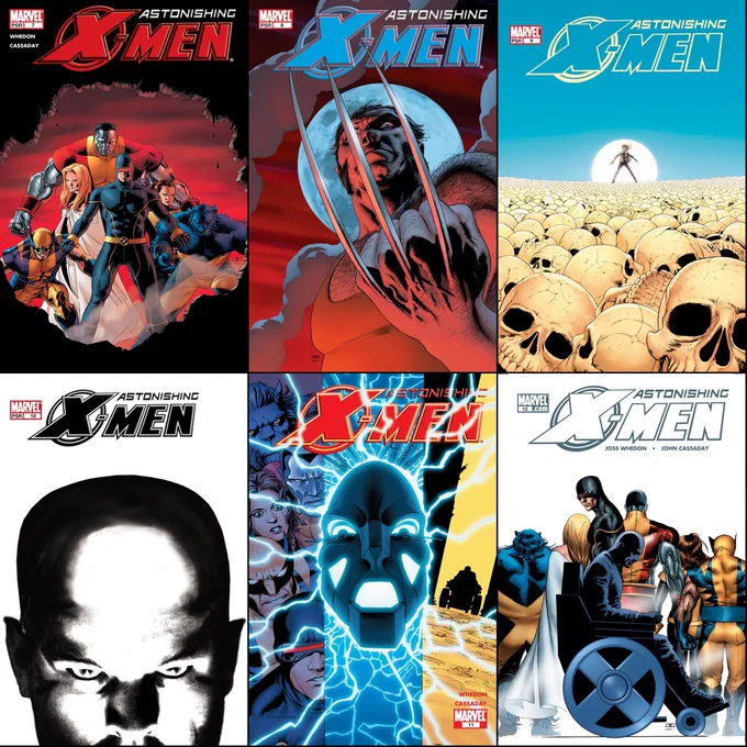 Astonishing X-Men #7-12 from December 2004-August 2005.
